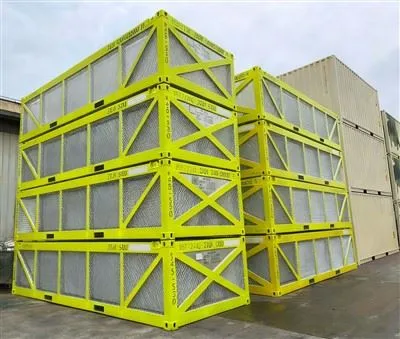 Giỏ dưới biển có chiều cao nửa chiều cao 20ft ngoài khơi