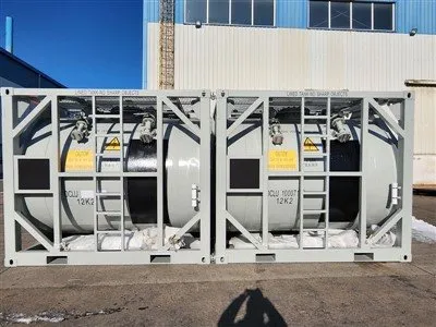 Bồn axit DNV 10ft có lớp lót